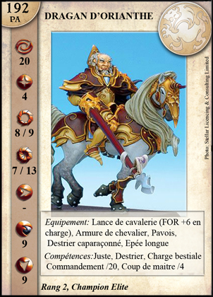 Dragan d'Orianthe, Baron d'Alderande